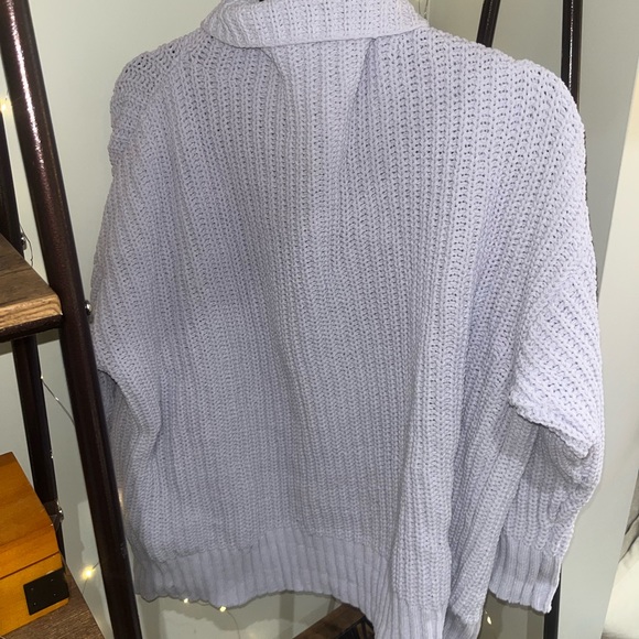 AMERICAN EAGLE Knit Sweater Purple S - Picture 2 of 2